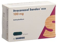 Itraconazole Sandoz eco caps 100 mg 30 pce, image principale
