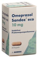 Oméprazole Sandoz eco caps 10 mg bte 28 pce, image principale