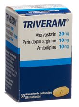 Triveram Filmtabl 20/10/10mg Ds 30 Stk, Hauptbild