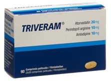 Triveram Filmtabl 20/10/10mg 3 Ds 30 Stk, Hauptbild