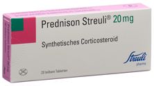 Prednisone Streuli cpr 20 mg 20 pce, image principale