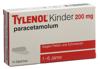 Tylenol Kinder Supp 200 mg 10 Stk, Hauptbild