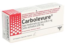 Carbolevure caps adult 20 pce, image principale