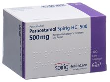 Paracetamol Spirig HC Filmtabl 500 mg 100 Stk, Hauptbild