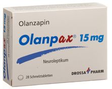 OlanpaxSchmelztabl 15 mg 28 Stk, Hauptbild