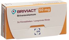 Briviact Filmtabl 50 mg 56 Stk, Hauptbild