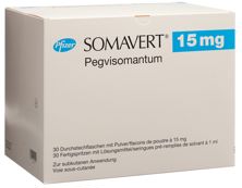 Somavert subst sèche 15 mg c solv (ser pré) 30 pce, image principale