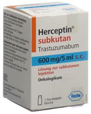 Herceptin Inj Lös 600 mg/5ml subkutan Durchstf, Hauptbild