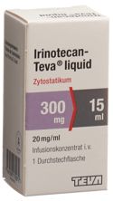 Irinotecan Teva liquid 300 mg/15ml flac, image principale