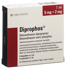 Diprophos Inj Susp 5 Amp 1 ml, Hauptbild