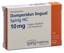 Domperidon lingual Spirig HC 10 mg 30 Stk, Hauptbild