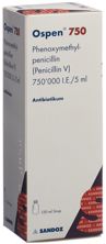 Ospen 750 sirop 750000 UI/5ml # fl 120 ml, image principale