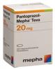 Pantoprazol Mepha Teva Filmtabl 20 mg Ds 120 Stk, Hauptbild