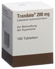 Trandate Tabl 200 mg Ds 100 Stk, Hauptbild