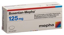 Bosentan Mepha cpr pell 125 mg 56 pce, image principale