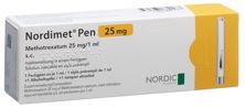Nordimet Inj Lös 25 mg/1ml Fertigpen, Hauptbild