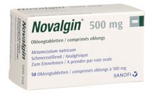 Novalgin Filmtabl 500 mg 50 Stk, Hauptbild