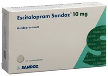 Escitalopram Sandoz Schmelztabl 10 mg 60 Stk, Hauptbild
