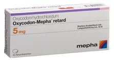 Oxycodon Mepha Ret Tabl 5 mg 30 Stk, Hauptbild