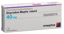 Oxycodon Mepha Ret Tabl 40 mg 30 Stk, Hauptbild