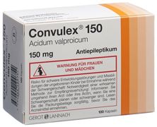 Convulex Kaps 150 mg 100 Stk, Hauptbild