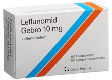 Leflunomid Gebro Filmtabl 10 mg 100 Stk, Hauptbild