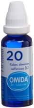 Omida Schüssler no20 kal alum suldil 12 D 30 ml, image principale