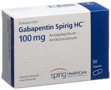 Gabapentine Spirig HC caps 100 mg 50 pce, image principale