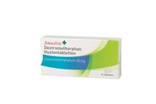 AMAVITA Dextromethorphan Hustentabletten 16 Stk, Hauptbild