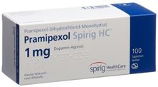 Pramipexol Spirig HC Tabl 1 mg 100 Stk, Hauptbild