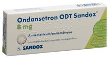 Ondansétron ODT Sandoz cpr orodisp 8 mg 6 pce, image principale