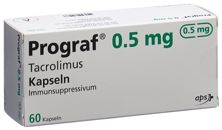 Prograf (IP) caps 0.5 mg 60 pce, image principale