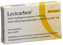 Lecicarbon Supp Erw 10 Stk, Hauptbild