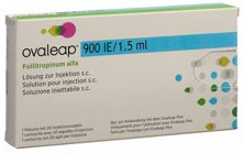 Ovaleap sol inj 900 UI/1.5ml cartouche av 20 aigu, image principale
