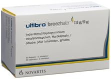 Ultibro Breezhaler 110mcg/50mcg 90 Stk, Hauptbild