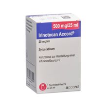 Irinotecan Accord 500 mg/25ml flac 25 ml, image principale