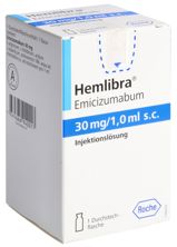 Hemlibra sol inj 30 mg/ml s.c. flac, image principale