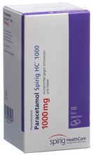 Paracetamol Spirig HC Filmtabl 1000 mg Ds 100 Stk, Hauptbild