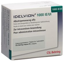 Idelvion Trockensub 1000 IE c Solv + Set Durchstf, Hauptbild