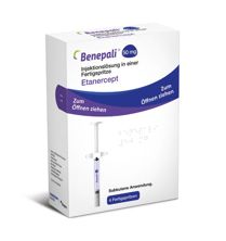 Benepali Inj Lös 50 mg/ml Fertigspr 4 x 1 ml, Hauptbild