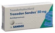 Trazodon Sandoz Tabl 50 mg 30 Stk, Hauptbild