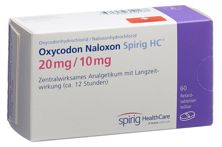Oxycodon Naloxon Spirig HC Ret Tabl 20/10mg 60 Stk, Hauptbild