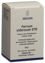 Weleda Ferrum sidereum Plv D 10 (#) 50 g, Hauptbild