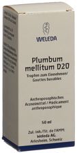 Weleda plumbum mellitum dil 20 D (#) 50 ml, image principale