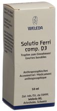 Weleda solutio ferri comp dil 3 D (#) 50 ml, image principale
