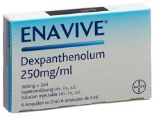 Enavive Inj Lös 500 mg/2ml 6 Amp 2 ml, Hauptbild