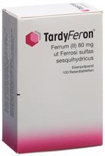 Tardyferon Ret Tabl 80 mg 100 Stk, Hauptbild