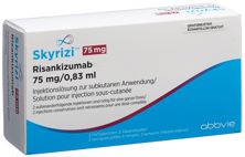 SKYRIZI Inj Lös 75 mg/0.83ml Fertspr 2 Stk, Hauptbild