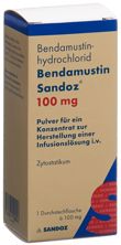 Bendamustin SandozTrockensub 100 mg, Hauptbild