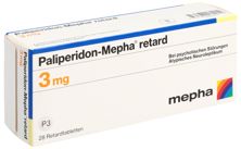 Paliperidon Mepha retardRet Tabl 3 mg 28 Stk, Hauptbild